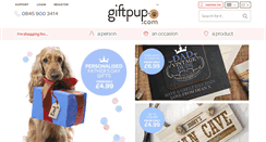 Desktop Screenshot of giftpup.com